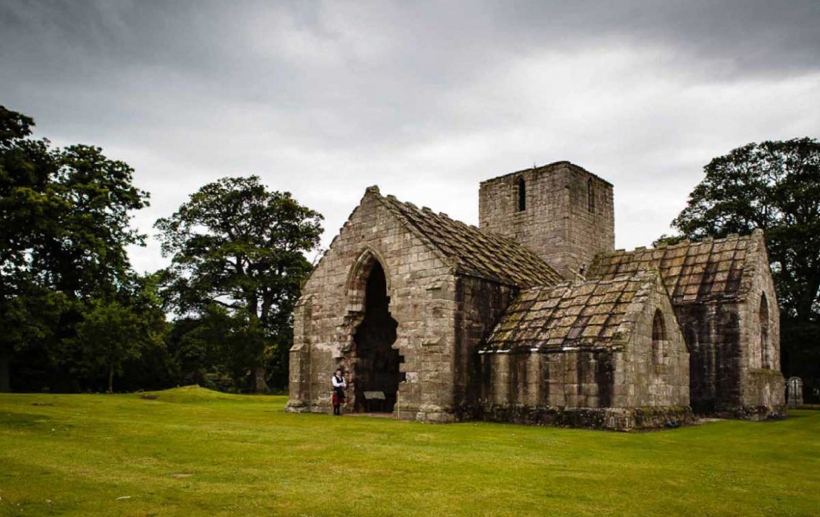 Dunglass House chapel - which has been renovated for private wedding hire