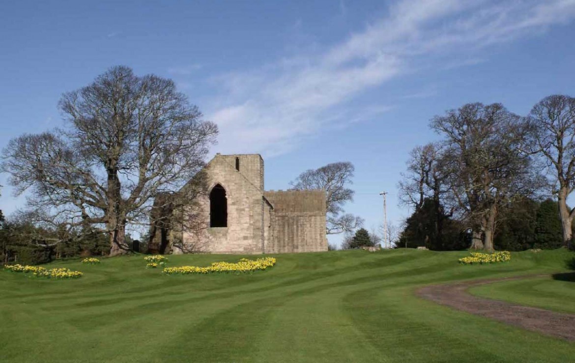 Dunglass Estate Wedding Chapel which is hired out for exclusive use weddings