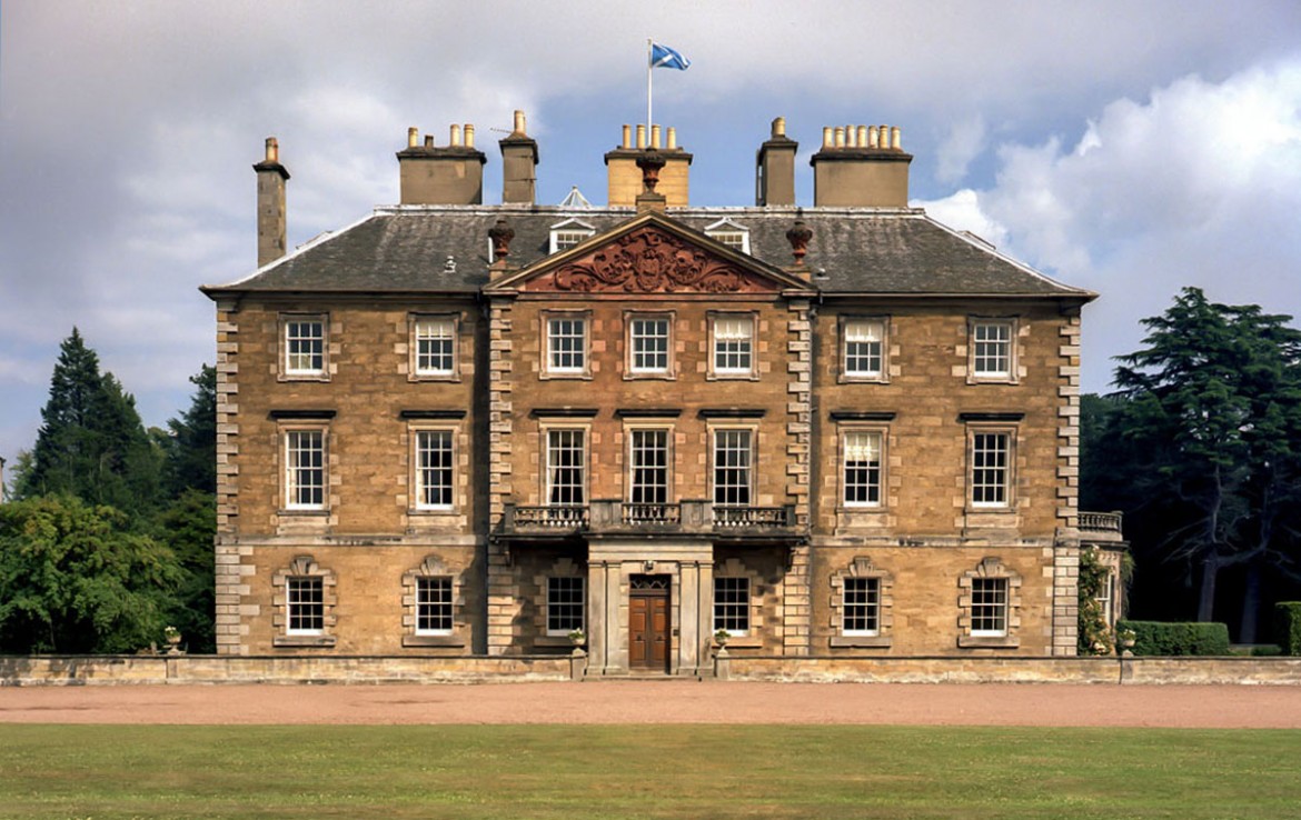 View of Gilmerton House Estate from the front